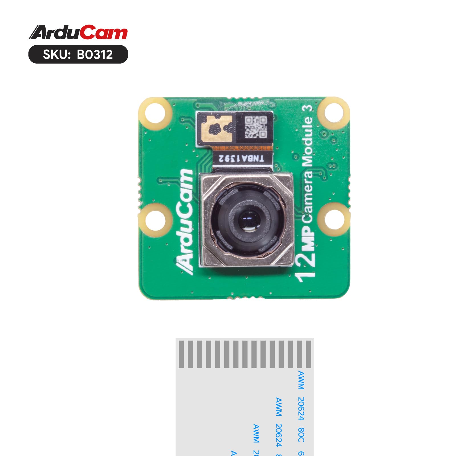 カメラモジュール12個セット Arducam IMX477搭載 Raspberry Pi用 同期型デュアルカメラ